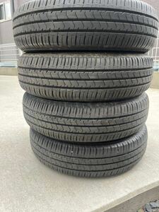 ブリヂストン　エコピア　NH100C 155/65/R14 4本　バリ山　中古タイヤ　19年製