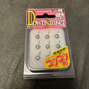 新品 デコイ　ダウンシンカー 1.8g 1/16oz DS1 コツコツ君　ダウンショットシンカー DECOY DOWN SINKER ヘビダン　ドロップショット