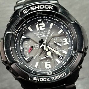 美品 CASIO カシオ G-SHOCK ジーショック スカイコックピット GW-3000BB-1A 腕時計 タフソーラー 電波ソーラー アナログ カレンダー メンズ