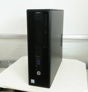 【ゲーミングPC】hp Z240 SFF Workstation Xeon E3 1225 v5 16GB SSD512GB Win11 Pro for Workstations 64bit GeForce GT1030【H24040310】