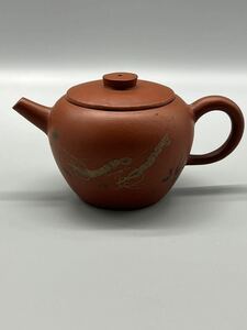 古中国 60年代 朱泥 紫砂 朱泥急須 煎茶道具 