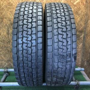 BS　V-STEEL　MIX　M890　275/80R22.5　151/148J　極上バリ山2本価格　C-389　福岡　★引き取り大歓迎★即決サービス品★倉庫保管品★