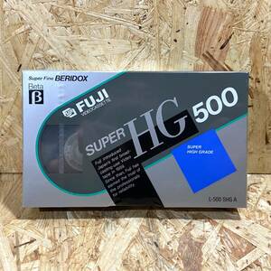 FUJI FILM ベータビデオテープ Super Fine BARIDOX Beta β L-500SHG 未使用品