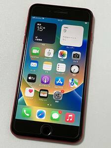 SIMフリー iPhone8 Plus 64GB Product RED シムフリー アイフォン8 プラス レッド docomo softbank au UQ SIMロックなし A1898 MRTL2J/A