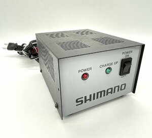 SHIMANO シマノ 電動リール用 バッテリー充電器 BT-0125 通電のみ確認済 【道楽札幌】