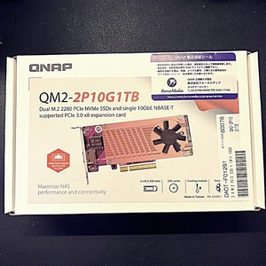 【新品・未使用】QNAP　拡張カード　QM2-2P10G1TB