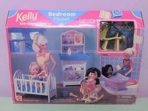 バービー 1998年 ベビー ベッドルーム プレイセット ケリー 子供部屋 家具 Barbie 90s Vintage USA MATTEL マテル ビンテージ インテリア