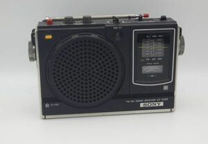 ●ジャンク SONY ラジオ ICF-5450 当時物 ソニー 動作未確認 現状品 3BAND RECEIVER スカイセンサー レトロ FM/AM