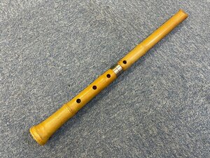 ST0605-33I　ゆうパック着払い　和楽器　尺八　全長約54.5cm　管楽器　縦笛　