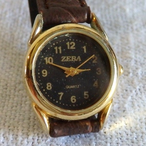 古い 腕時計 ZEBA クオーツ レディース ジャンク