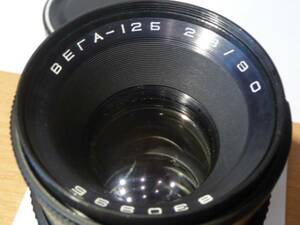 ほぼ新品のVEGA-12 90MM F2,8 Pentacon ペンタコン シックス (絞りが開放のまま作動しません。（絞れません）#846