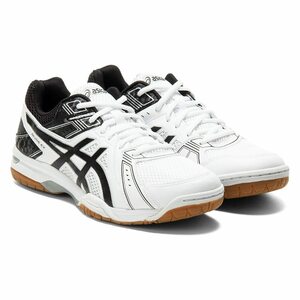 定価7590円 試着程度超美品★アシックス ASICS バレーボール シューズ RIVRE EX 1073A043 24cm 1073A043 白黒