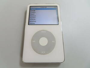 Apple iPod classic A1136 (第 5 世代) 30GB ホワイト MA444J