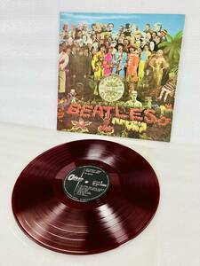 R7686B　【ビンテージ】 USED ビートルズ レコード THE BEATLES 赤盤 Odeon 日本盤 SGT.PEPPER