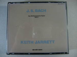 J.S.Bach バッハ Das Wohltemperirte Klavier 平均律クラヴィーア曲集 第１巻 / 　 Keith Jarrett キース・ジャレット 2Discs！