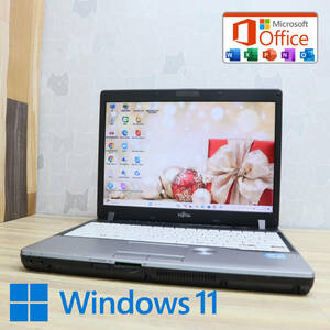 ★美品 高性能3世代i3！320GB★P772/G Core i3-3120M Win11 MS Office 中古品 ノートPC★P71617