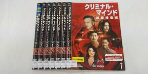 Y9 04298 クリミナルマインド 国際捜査班 シーズン1 全7巻セット ゲイリー・シニーズ DVD 送料無料 レンタル専用