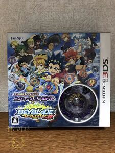 新品未開封 任天堂 3DSソフト FuRyu【BEYBLADE ベイブレード バースト 神(ゴッド) 限定ベイブレード付 バルドゥール 邪神ver.】送料350円