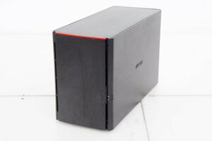 2 BUFFALO バッファロー Link Station 外付けハードディスク NAS HDD 2TB*2 計4TB LS220DN0402B