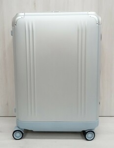 【未使用品】ZERO HALLIBURTON ゼロハリバートン Zアルミニウム キャリーオン 4輪 シルバー 57L Mサイズ 94227 05 SILVER