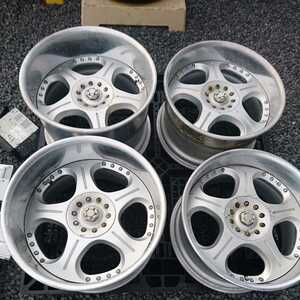 深リムSPEEDSTAR アンドリューD M TYPE D18×10JPCD114.3 OFFSET＋４ ５穴ホイル２本18×12J PCD114.3 OFFSET－１０TYPE E ５穴ホイル２本