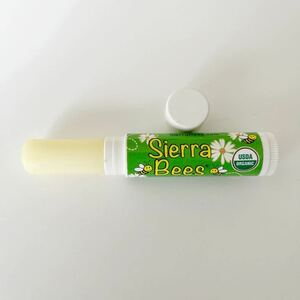 Sierra Bees・シエラビーズ・ORGANIC mint burst LIP BALM・リップクリーム ・オーガニックリップバーム・ミントの香り