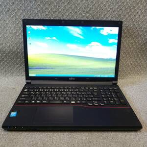 Windows XP,7,10,11 選択可 15.6”ノート 富士通 LIFEBOOK A574/HX ★ Core i3-4000M/メモリ4GB/500GB/HDMI/無線/USB3.0/リカバリ作成/2229