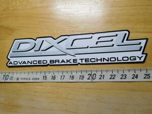 売り切り・・♪新品在庫品・DIXCEL・ディクセル・ステッカー（15㎝）ADVANCED BRAKE TECHNOLOGY