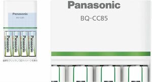 PANASONIC SIZE3 RECHARGE EVOLTA + QUICK CHARGER SET K-KJ85MLE40