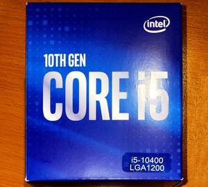 【完動 極美品】Intel Core i5 10400 内臓グラフィック有り LGA1200《ほぼ未使用／2～3時間使用のみ》