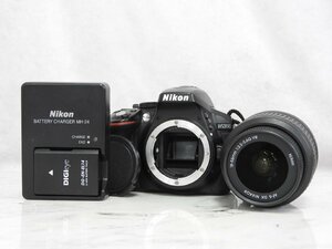 ☆Nikon ニコン デジタル一眼レフカメラ D5300 ボディ+18-55ｍｍ 1:3.5-5.6G ☆中古☆