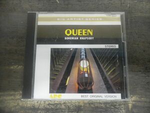 CD　QUEEN　BIG ARTIST SERIES　BEST ORIGINAL VERSION　ボヘミアン・ラプソディ/ほか　全16曲 T24P-0057 クイーン