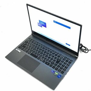 1円 ドスパラ GALLERIA 169814 RL5C-R35 15.6インチ Core i5 11400H 2.70GHz メモリ/8GB SSD/512GB ノートパソコン PC