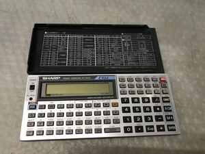 SHARP シャープ ポケットコンピュータ PC-1417G（60s）動作未確認