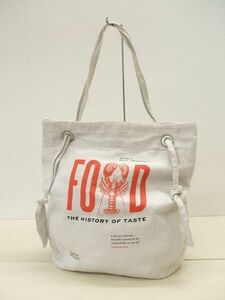 COMME des GARCONS JUNYA WATANABE MAN PAUL FREEDMAN FOOD The History of Taste トートバッグ ジュンヤワタナベマン 2-0430G F87753