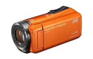 JVC KENWOOD JVC ビデオカメラ EVERIO 防水 防塵 内蔵メモリー32GB オレン