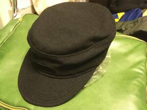 2212USAアメリカ製ニューヨークハットNEWYORKHATウールWOOLフェルトWORKワークキャップCAP帽子ドゴール メルトン