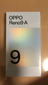 OPPO Reno9A SIMフリー ワイモバイル版 ムーンホワイト