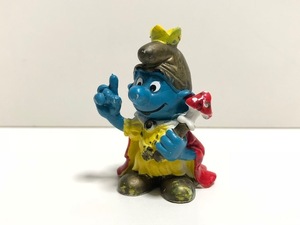 【 スマーフ PVC フィギュア 】 SMURF ヴィンテージ 王様 KING 王 / SCHLEICH シュライヒ SMURF VINTAGE PVC FIGURE V6-31-40