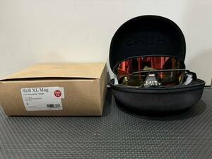 ［新品未使用］SMITH スミス Shift XL MAG Asia Fit | Frame:Black | Lens:CP-Red Mirror & Clear サングラス