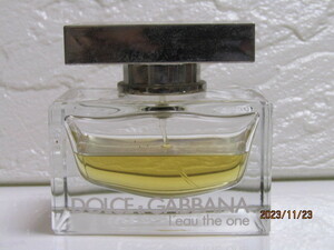 ドルチェ＆ガッバーナ DOLCE＆GABBANA D&G ザ ワン EDP 50ml