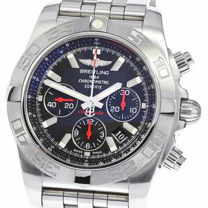 ブライトリング BREITLING AB0111 クロノマット44 自動巻き メンズ 良品 保証書付き_784533