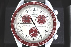 Swatch スウォッチ × OMEGA オメガ Ω SO33M101 スピードマスター ミッショントゥプルート バイオセラミック ムーンスウォッチ 腕時計