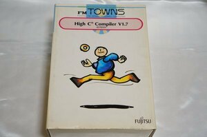 FM TOWNS High C Compiler V1.7 / 富士通 FUJITSU C言語コンパイラ FMタウンズ FMT