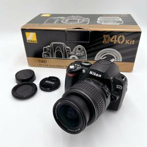 Nikon ニコン D40 kit レンズキット 初心者オススメ 入門 SDカード付 デジタル一眼レフカメラ 旅行 運動会