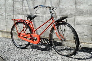 ●引き取り限定 ジャンク 郵便自転車 ベース車 064819号車 郵政 実用車 ロッドブレーキ レトロ
