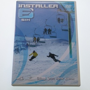 DVD INSTALLER 6 / インストーラー 6 スノーボード 茶原忠督 シギー・グラブナー 杉本孝次 / 送料込み
