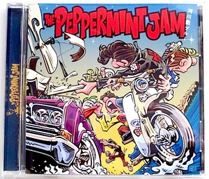 ほぼ新品同様 ★ 廃盤 CD ★ 日本 の ネオロカ !!! ペパーミントジャム THE PEPERMINT JAM / 河川敷ブルー ★ ネオロカビリー サイコビリー