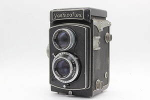 【訳あり品】 ヤシカ Yashicaflex 旧A型 Yashimar 80mm F3.5 二眼カメラ s3020