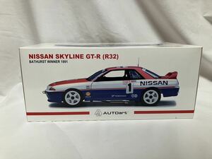 1円〜 オートアート 1/18 ニッサン スカイライン GT-R R32 AUSTRALIAN TOURING CAR CHAMPIONSHIP WINNER 1991 JIM RICHARDS ＃1 ミニカー